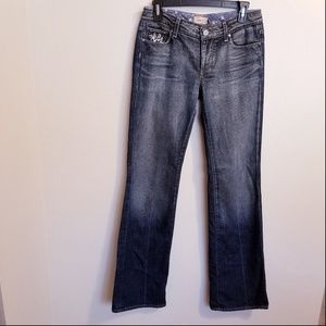 Paige Jeans 30 Benedict Canyon Flare Pocket Decal